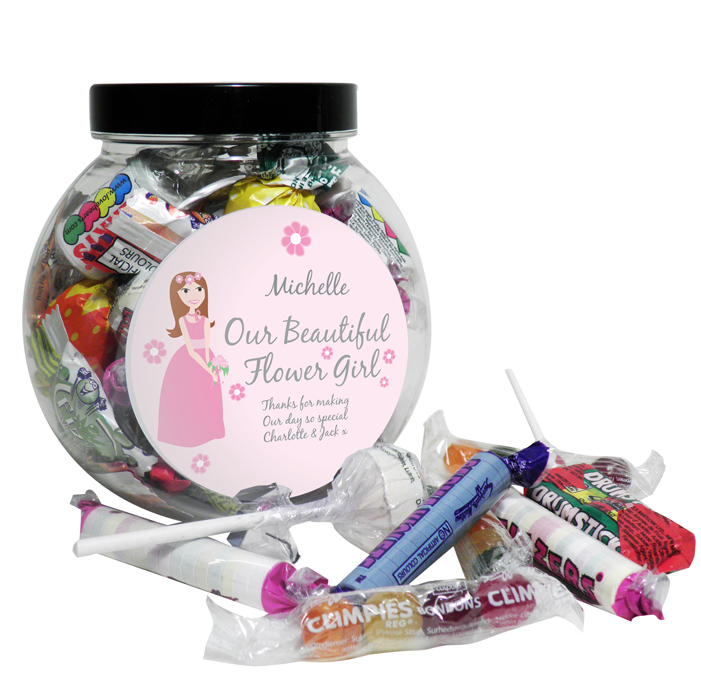 Flowergirl Sweet Jar
